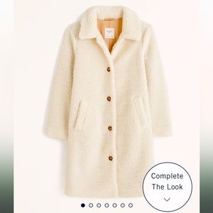 Abercrombie & Fitch Sherpa coat. NEW WITH TAGS ordered two sizes beautiful coat